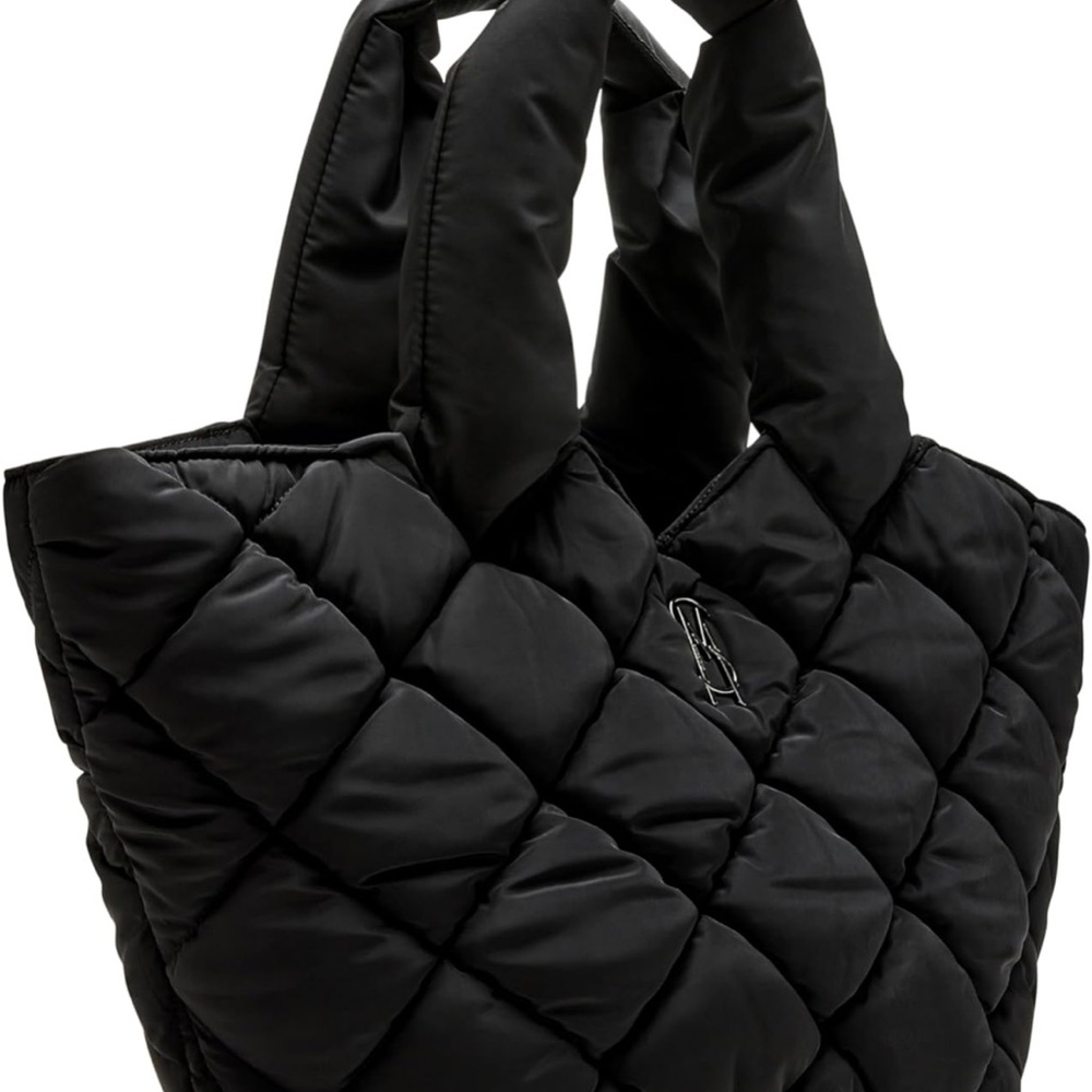 Steve Madden Bmaxiee Nylon Tote, Black
